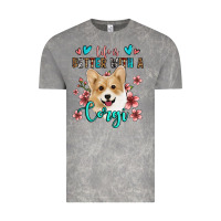 Cloud Rock life is better with a corgi Vintage Tee - Jasminsmagicworld
