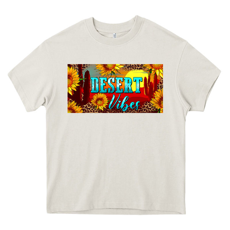 Desert Vibes License Plate Heavy Core Tee by Artiststas | Teevron