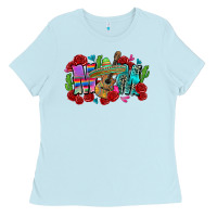 Baby Blue mom mexico Ladies Tee - Zillion Design Studio