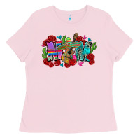 Bubblegum Pink mom mexico Ladies Tee - Zillion Design Studio