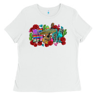 White mom mexico Ladies Tee - Zillion Design Studio