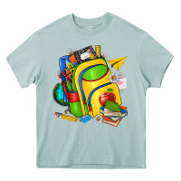 Arona school bag Heavy Core Tee - texasbilliewilder