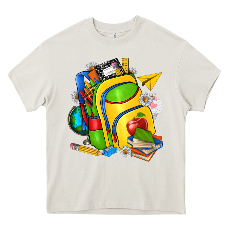 School Bag Heavy Core Tee by texasbilliewilder | Teevron