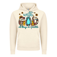 Vintage Artic with god all things are possible matthew 19 26 Vintage Hoodie - JahusDesignShop