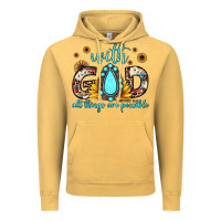 Vintage Mustard with god all things are possible matthew 19 26 Vintage Hoodie - JahusDesignShop