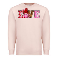 Pale Pink valentines day gnomes love Premium Sweatshirt - RanaPortraitStore