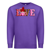 Purple valentines day gnomes love Premium Sweatshirt - RanaPortraitStore