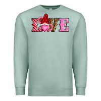 Seafoam valentines day gnomes love Premium Sweatshirt - RanaPortraitStore