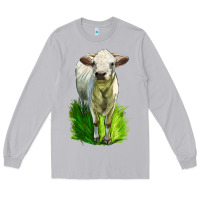 Moon Dust Charolais Heifer Long Sleeve Tee - LillyAllenDesigns