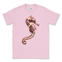 Bubblegum Pink pink seahorse Classic Tee - LillyAllenDesigns