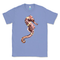 Colony Blue pink seahorse Classic Tee - LillyAllenDesigns
