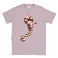 Lilac pink seahorse Classic Tee - LillyAllenDesigns