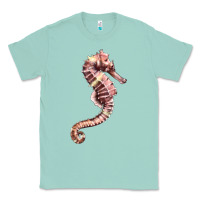 Seafoam pink seahorse Classic Tee - LillyAllenDesigns