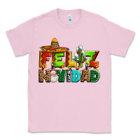 Bubblegum Pink feliz navidad sombrero Classic Tee - AdoDesignShop