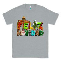 Heather Grey feliz navidad sombrero Classic Tee - AdoDesignShop