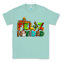 Seafoam feliz navidad sombrero Classic Tee - AdoDesignShop