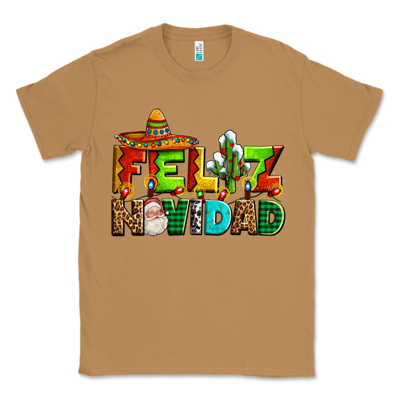 Feliz Navidad Sombrero Classic Tee by AdoDesignShop | Teevron