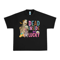 Black easter dead inside but lucky  with skeleton Urban Heavy Tee - AdoDesignShop
