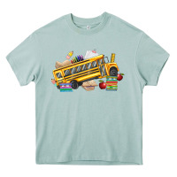 Arona school bus driver Heavy Core Tee - texasbilliewilder