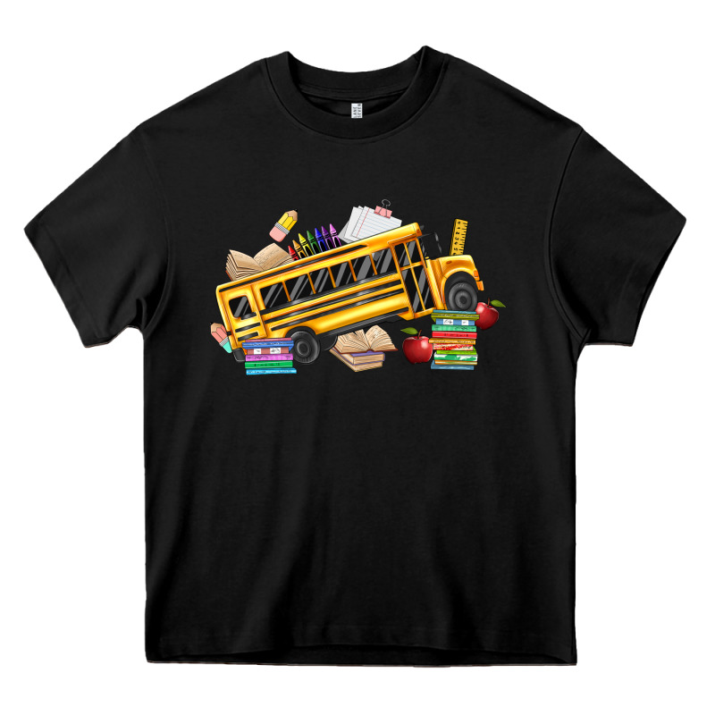 School Bus Driver Heavy Core Tee by texasbilliewilder | Teevron