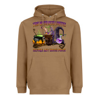 Toasted Coconut this witch needs coffee before any hocus pocus Heavyweight Hoodie - BarkalooDesign