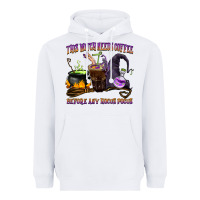 White this witch needs coffee before any hocus pocus Heavyweight Hoodie - BarkalooDesign