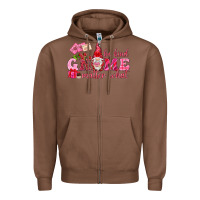 Chestnut be kind gnome matter what Zipper Hoodie - NancyCooperArtShop