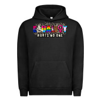 Pigment Black Pride equality hurts no one Urban Hoodie - CowGirlArtShop