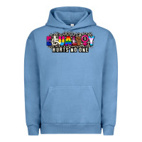Pigment Pebble Blue Pride equality hurts no one Urban Hoodie - CowGirlArtShop