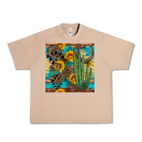 Burro horseshoe and cactus Urban Heavy Tee - BundleAndBundleShop