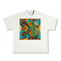 Horseshoe And Cactus Urban Heavy Tee | Teevron