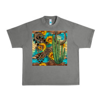 Tornado horseshoe and cactus Urban Heavy Tee - BundleAndBundleShop