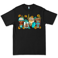 Black blessed coffee cups Premium Tee - Zillion Design Studio