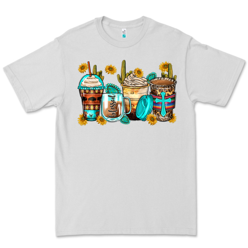 Blessed Coffee Cups Premium Tee by Zillion Design Studio | Teevron