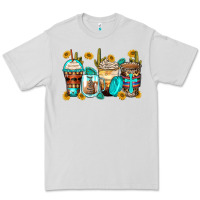 Dove Grey blessed coffee cups Premium Tee - Zillion Design Studio