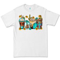 White blessed coffee cups Premium Tee - Zillion Design Studio
