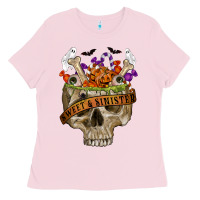 Bubblegum Pink sweet & sinister Ladies Tee - RanaPortraitStore