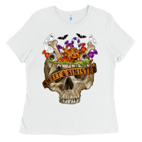 White sweet & sinister Ladies Tee - RanaPortraitStore
