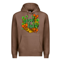 Chestnut st.patricks good luck Premium Hoodie - NancyCooperArtShop