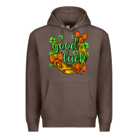 Coffee st.patricks good luck Premium Hoodie - NancyCooperArtShop