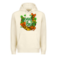Sandshell st.patricks good luck Premium Hoodie - NancyCooperArtShop