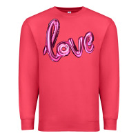 Cardinal valentines day love balloon Premium Sweatshirt - RanaPortraitStore