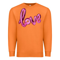 Carrot valentines day love balloon Premium Sweatshirt - RanaPortraitStore