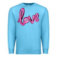 Ocean Blue valentines day love balloon Premium Sweatshirt - RanaPortraitStore