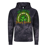 Cloud Black not lucky simply blessed rainbow Vintage Hoodie - Artiststas