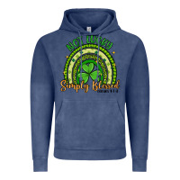 Vintage Denim not lucky simply blessed rainbow Vintage Hoodie - Artiststas