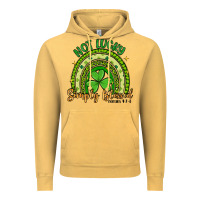 Vintage Mustard not lucky simply blessed rainbow Vintage Hoodie - Artiststas