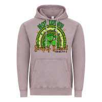 Vintage Zinc not lucky simply blessed rainbow Vintage Hoodie - Artiststas