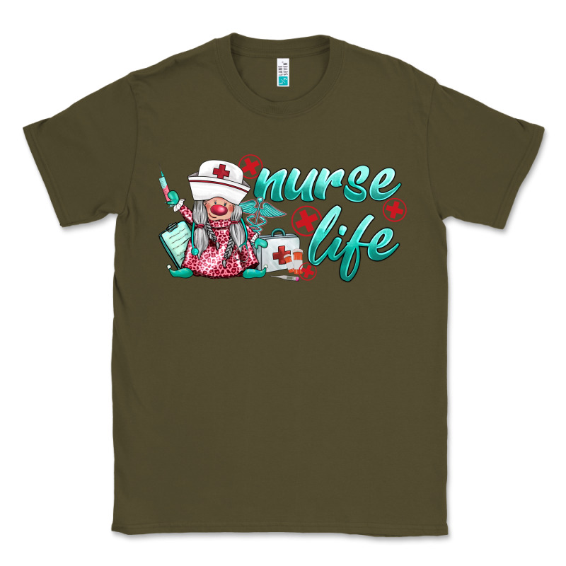 Nurse Life Gnomies Classic Tee by BarkalooDesign | Teevron
