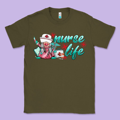 Nurse Life Gnomies Classic Tee Designed By Barkaloodesign